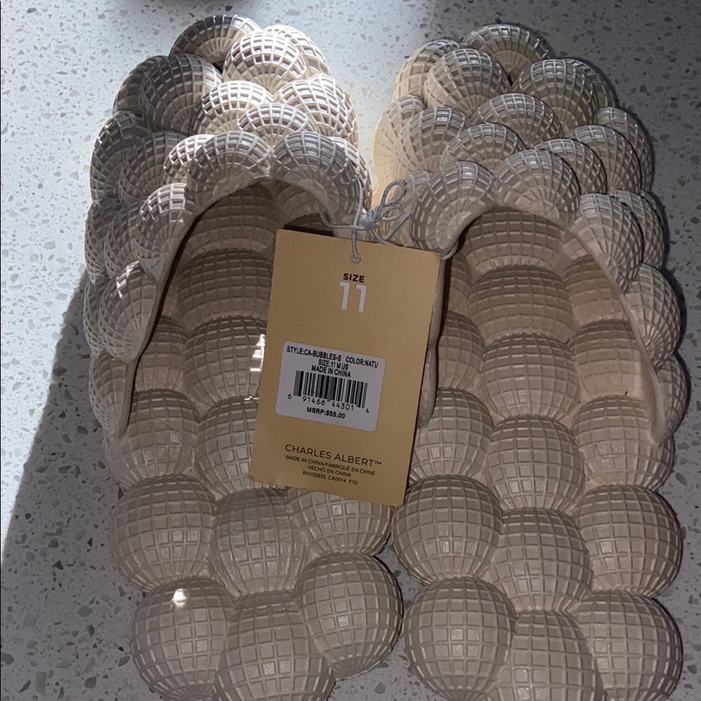 Unique Textured Sandals - Picture 2 of 3